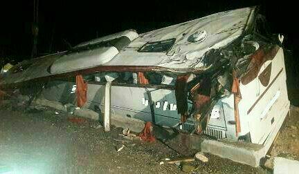 جان باختگان حادثه اتوبوس زائران یزدی کربلا به ۲۸ نفر رسید جان باختگان حادثه اتوبوس زائران یزدی کربلا به ۲۸ نفر رسید