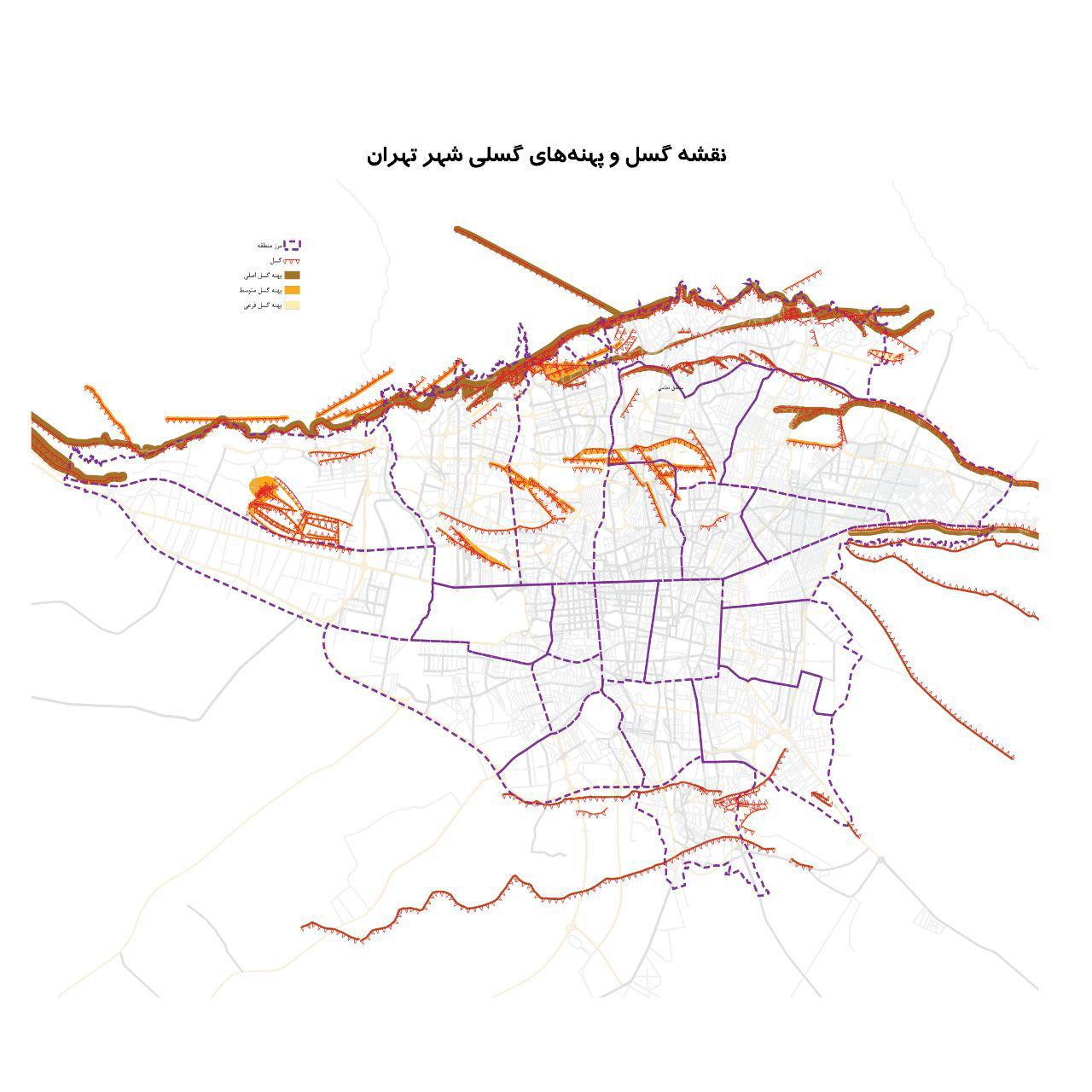 وضعیت ملک خود را روی گسلهای تهران پیدا کنید وضعیت ملک خود را روی گسلهای تهران پیدا کنید