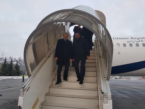 لاریجانی وارد مسکو شد لاریجانی وارد مسکو شد