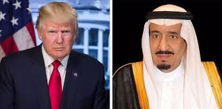 پادشاه عربستان به ترامپ تبریک گفت پادشاه عربستان به ترامپ تبریک گفت