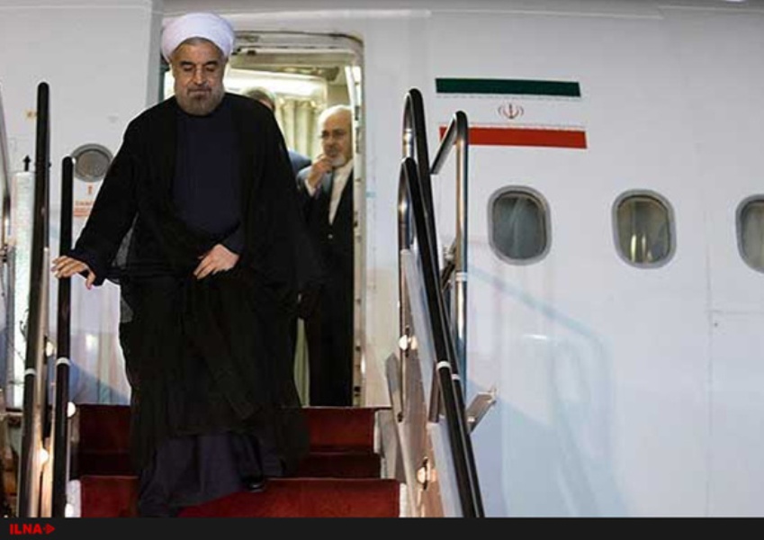 روحانی برای شرکت درمجمع عمومی سازمان ملل وارد نیویورک شد روحانی برای شرکت درمجمع عمومی سازمان ملل وارد نیویورک شد