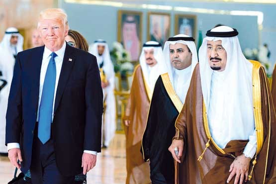 ادامه باج خواهی ترامپ از ملک سلمان ادامه باج خواهی ترامپ از ملک سلمان