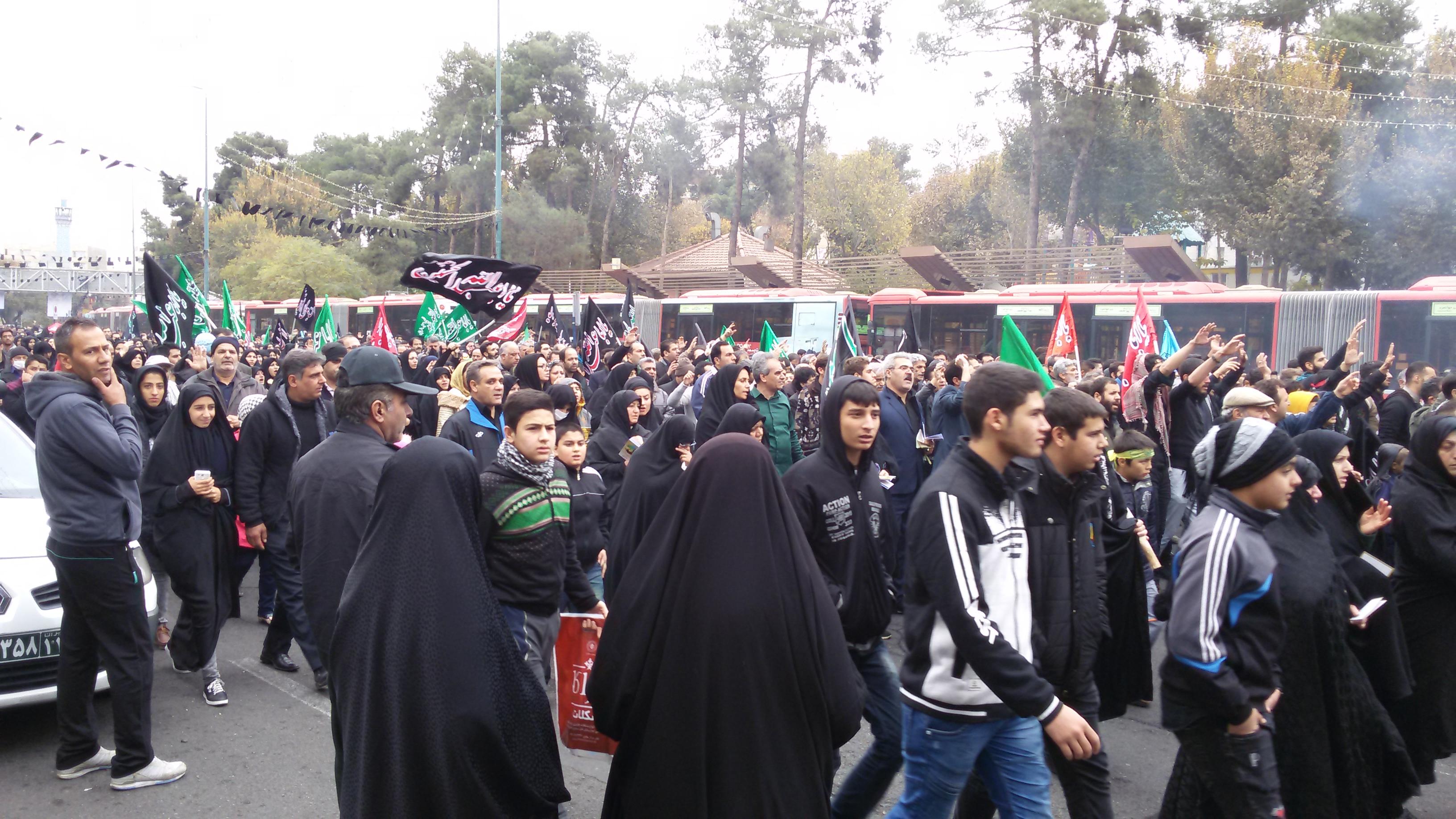 اعلام محدودیتهای ترافیکی راهپیمایی جاماندگان اربعین در تهران اعلام محدودیتهای ترافیکی راهپیمایی جاماندگان اربعین در تهران