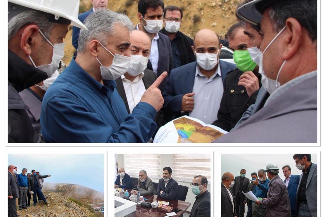 بازدید مدیرعامل شرکت مس از طرحهای توسعهای مجتمع مس سونگون بازدید مدیرعامل شرکت مس از طرحهای توسعهای مجتمع مس سونگون