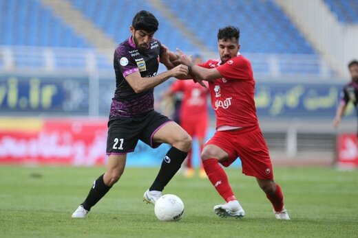 درخشش تیم پرسپولیس در مقابل پدیده درخشش تیم پرسپولیس در مقابل پدیده