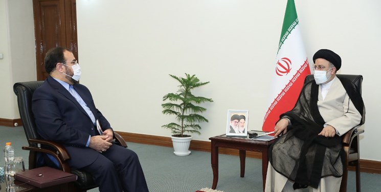دیدار ۳معاون روحانی با رییسی دیدار ۳معاون روحانی با رییسی
