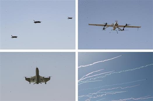 Iran Army receives three new locally-made drones Iran Army receives three new locally-made drones