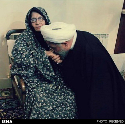 مادر رییس‌جمهور درگذشت