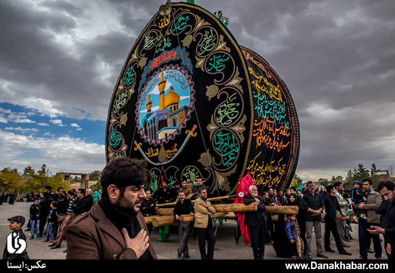 شکوه نخل گردانی ماه محرم در استان یزد+تصاویر شکوه نخل گردانی ماه محرم در استان یزد+تصاویر