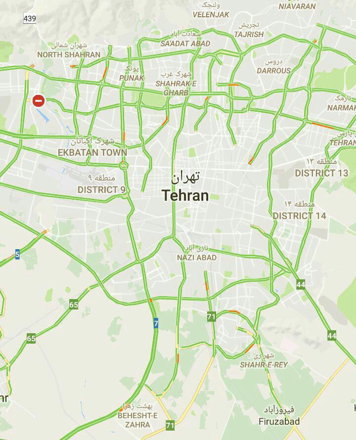 خیابان‌های پایتخت تخلیه شد! +عکس
