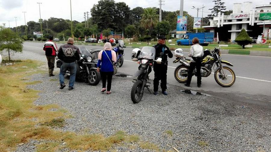 سامورایی‌های موتورسوار به ایران رسیدند + تصاویر