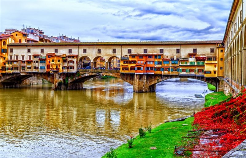 "پونته وچیو"  یکی از محبوب ترین پل های ایتالیا +تصاویر