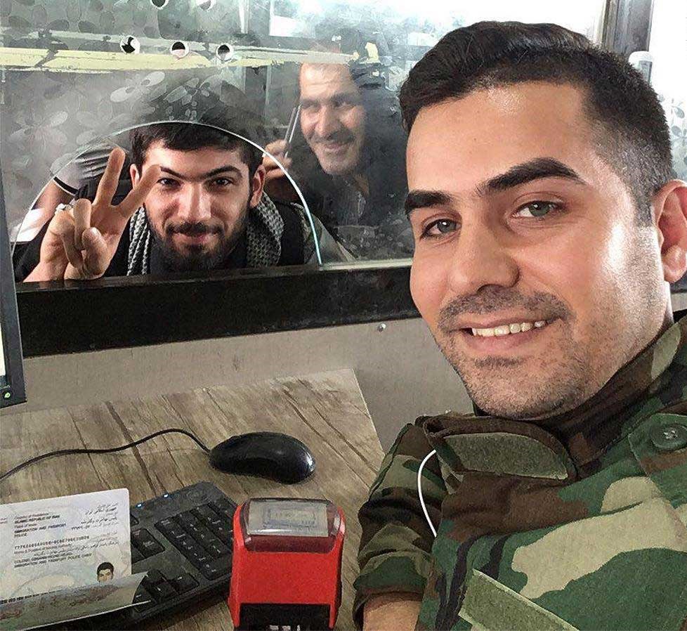 وضعیت گیت کنترل گذرنامه عراق +تصاویر