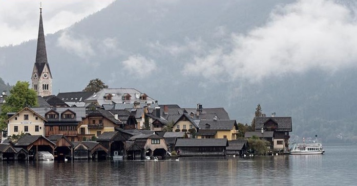 یک روستای کوچک و رویایی در اتریش +عکس
