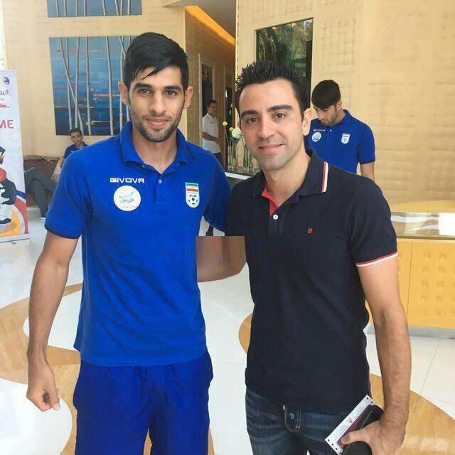 حضور ژاوی در اردوی تیم جوانان ایران+ عکس