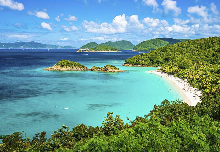 جزیره ای هیجان انگیز برای گردشگران +عکس