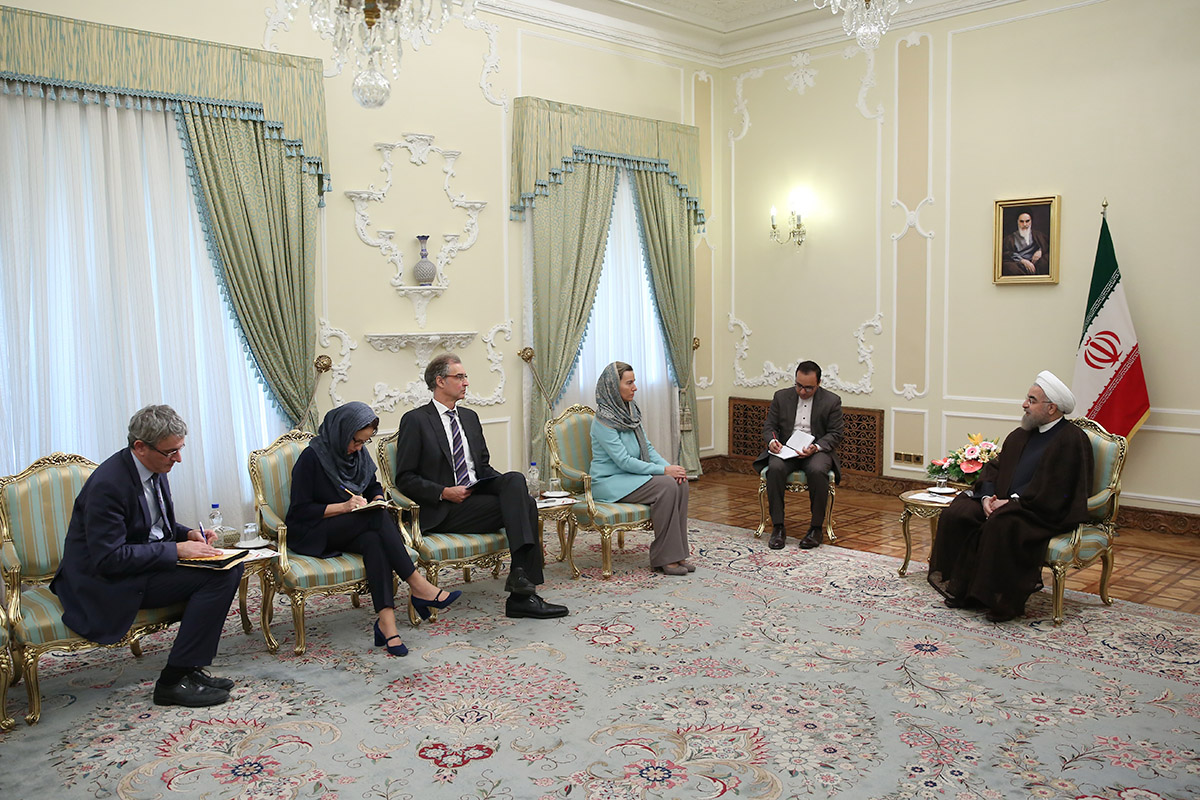 ایران آماده همکاری جامع با اتحادیه اروپا