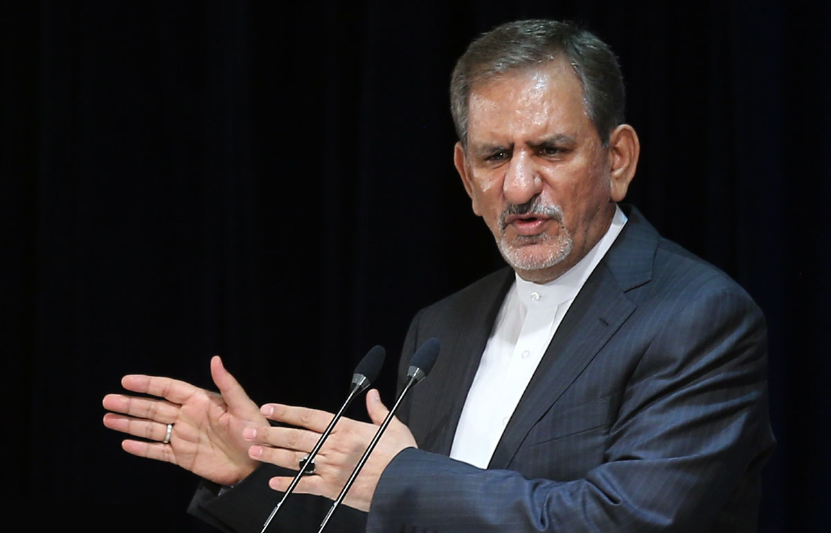 جهانگیری: ایران به تحریمهای جدید آمریکا عکسالعمل مناسب نشان میدهد جهانگیری: ایران به تحریمهای جدید آمریکا عکسالعمل مناسب نشان میدهد