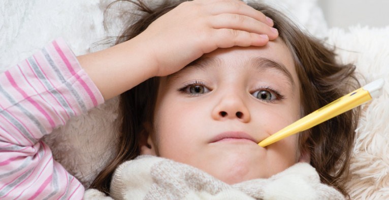 ۵نکته طلایی درباره تب کودکان