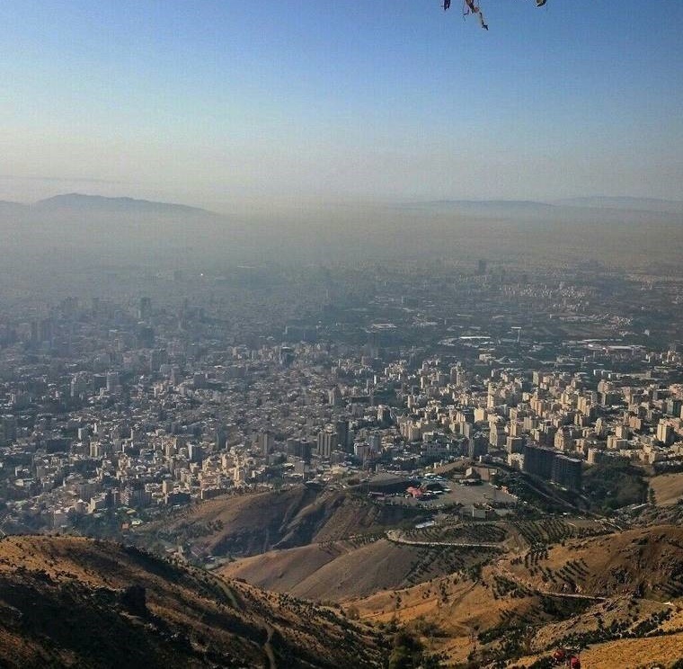 وزش باد بسیار شدید در تهران وزش باد بسیار شدید در تهران