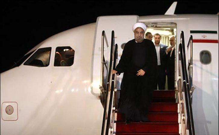 حسن روحانی وارد دهلی نو شد حسن روحانی وارد دهلی نو شد