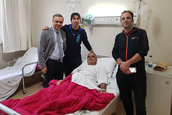 شمسایی دوباره در بیمارستان بستری شد +عکس شمسایی دوباره در بیمارستان بستری شد +عکس
