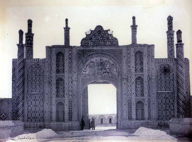 دروازه شمیران تهران در زمان قاجار +عکس دروازه شمیران تهران در زمان قاجار +عکس