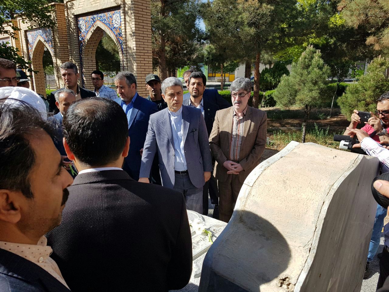 طیب نیا وارد شاهرود شد طیب نیا وارد شاهرود شد
