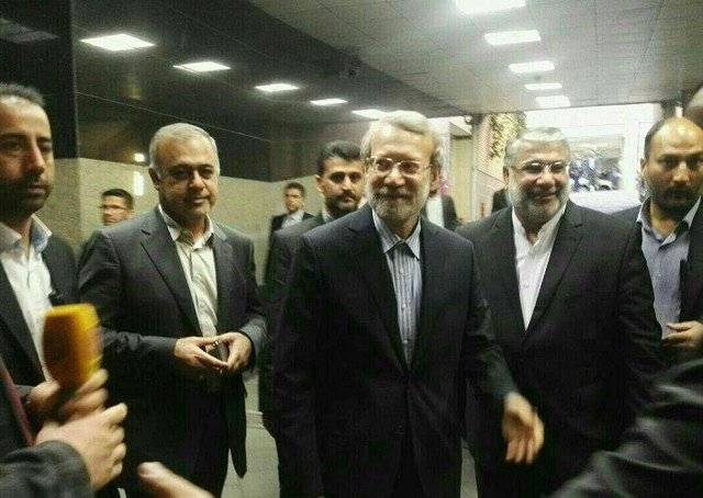 لاریجانی: میزان مشارکت مردم از سال ۹۲ بیشتر است لاریجانی: میزان مشارکت مردم از سال ۹۲ بیشتر است