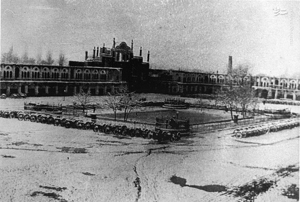 میدان توپخانه در دوره قاجار +عکس