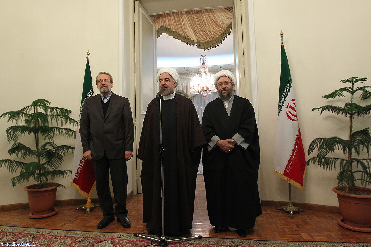 روحانی: آمریکاییها بیشترین خسارت را از اقداماتشان میبینند/ لزوم انسجام بیشتر داخلی میان قوای سهگانه روحانی: آمریکاییها بیشترین خسارت را از اقداماتشان میبینند/ لزوم انسجام بیشتر داخلی میان قوای سهگانه