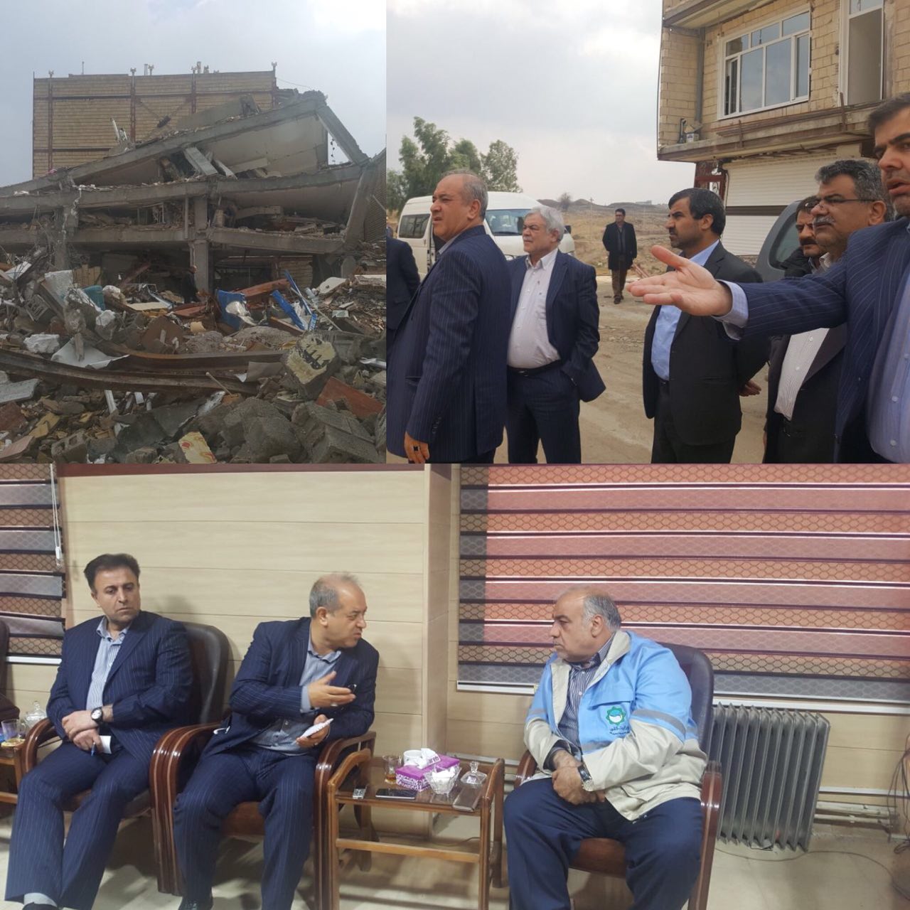 بازدید مدیرعامل بانک شهر از مناطق زلزلهزده غرب کشور بازدید مدیرعامل بانک شهر از مناطق زلزلهزده غرب کشور