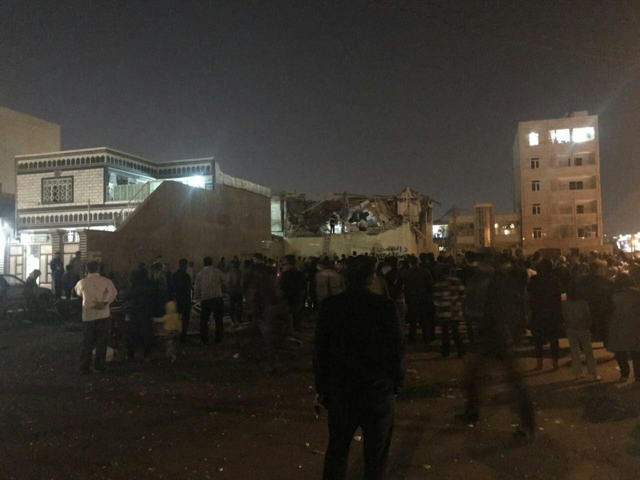 انفجار یک ساختمان ۲ طبقه در اهواز +عکس انفجار یک ساختمان ۲ طبقه در اهواز +عکس