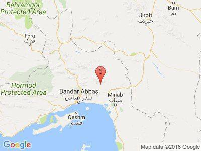 زمین‌لرزه ۵ریشتری در هرمزگان