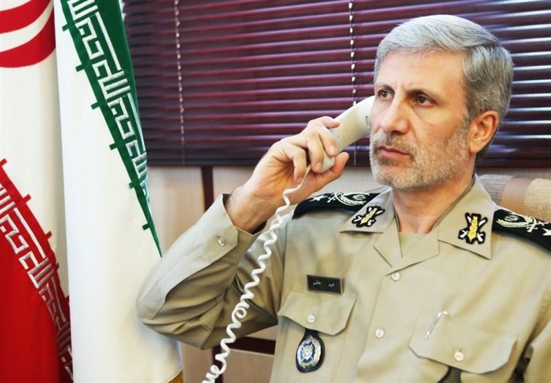 تمجید وزیر دفاع ایران از وزیر دفاع سوریه تمجید وزیر دفاع ایران از وزیر دفاع سوریه