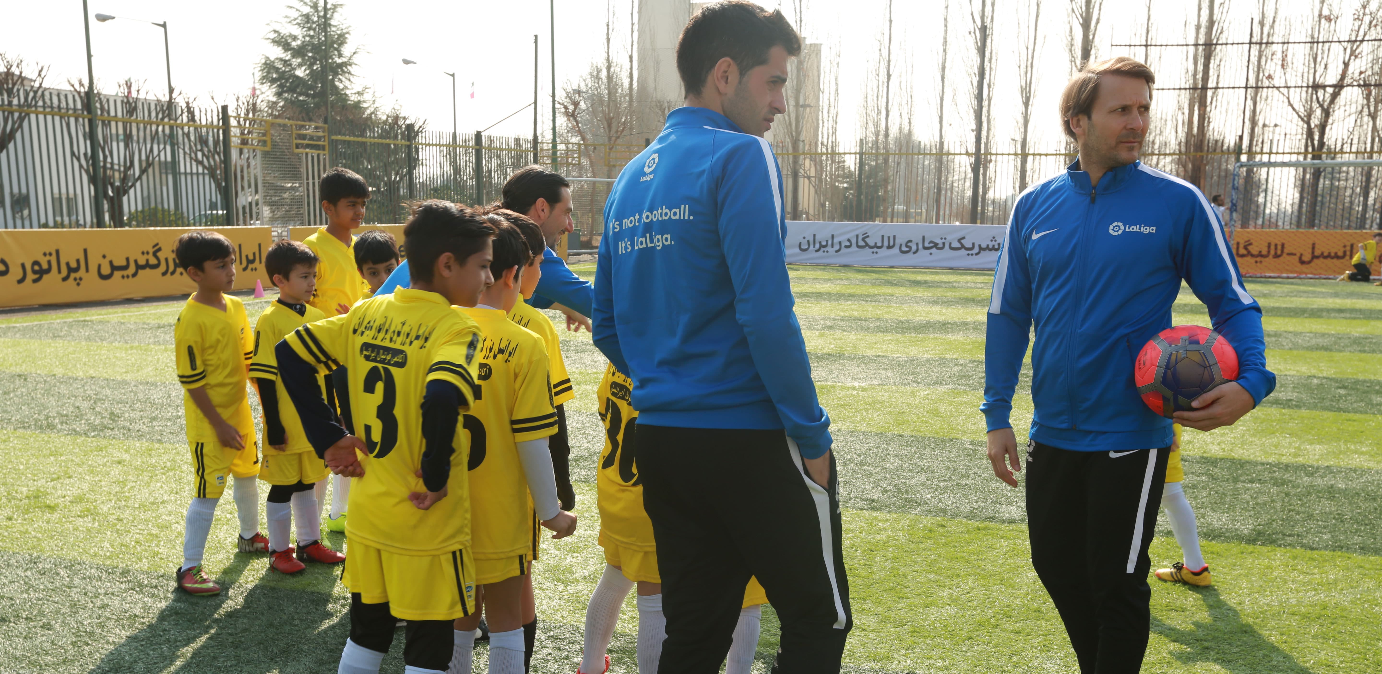 فصل جدید کمپهای استعدادیابی ایرانسل-لالیگا آغاز شد فصل جدید کمپهای استعدادیابی ایرانسل-لالیگا آغاز شد