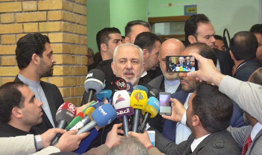 ظریف: پمپئو حق دخالت در روابط ایران و عراق ندارد ظریف: پمپئو حق دخالت در روابط ایران و عراق ندارد