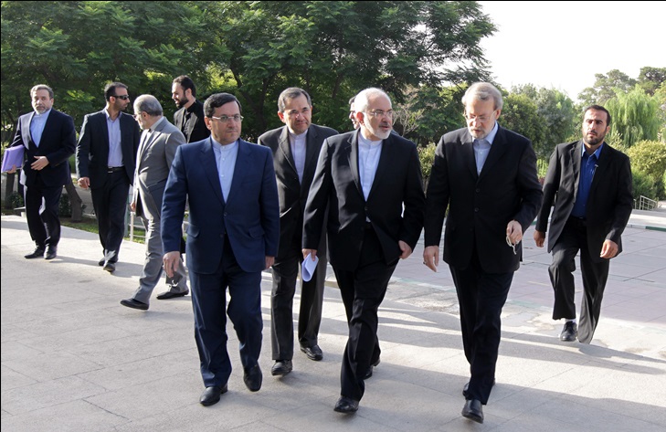 لاریجانی و ظریف با وزیر خارجه چین دیدار کردند لاریجانی و ظریف با وزیر خارجه چین دیدار کردند