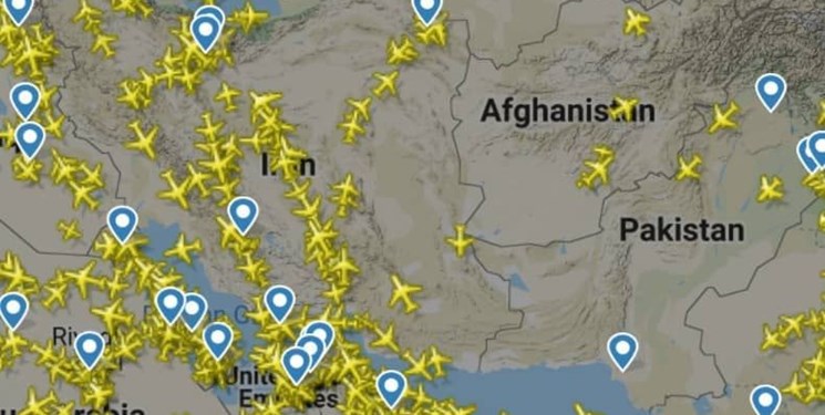 افزایش پروازهای عبوری از ایران پس از تنش پاکستان و هند افزایش پروازهای عبوری از ایران پس از تنش پاکستان و هند