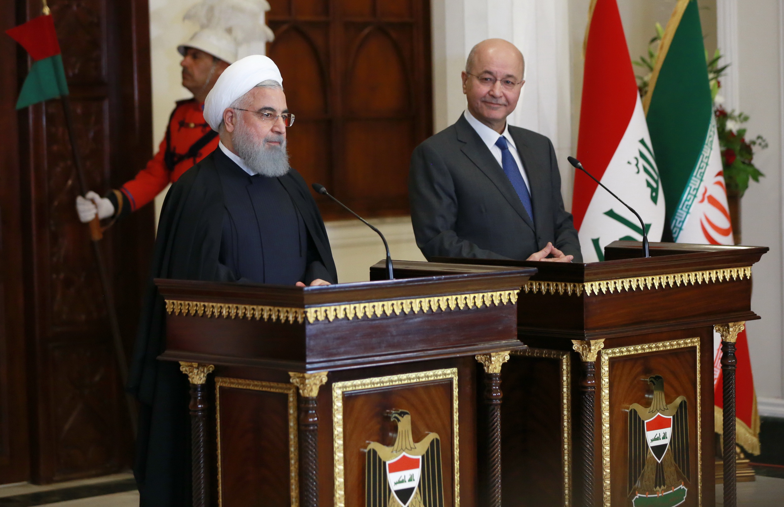 علاقهمندیم روابط تهران – بغداد را مستحکمتر سازیم/عراق باثبات باعث امنیت بیشتر منطقه خواهد شد علاقهمندیم روابط تهران – بغداد را مستحکمتر سازیم/عراق باثبات باعث امنیت بیشتر منطقه خواهد شد