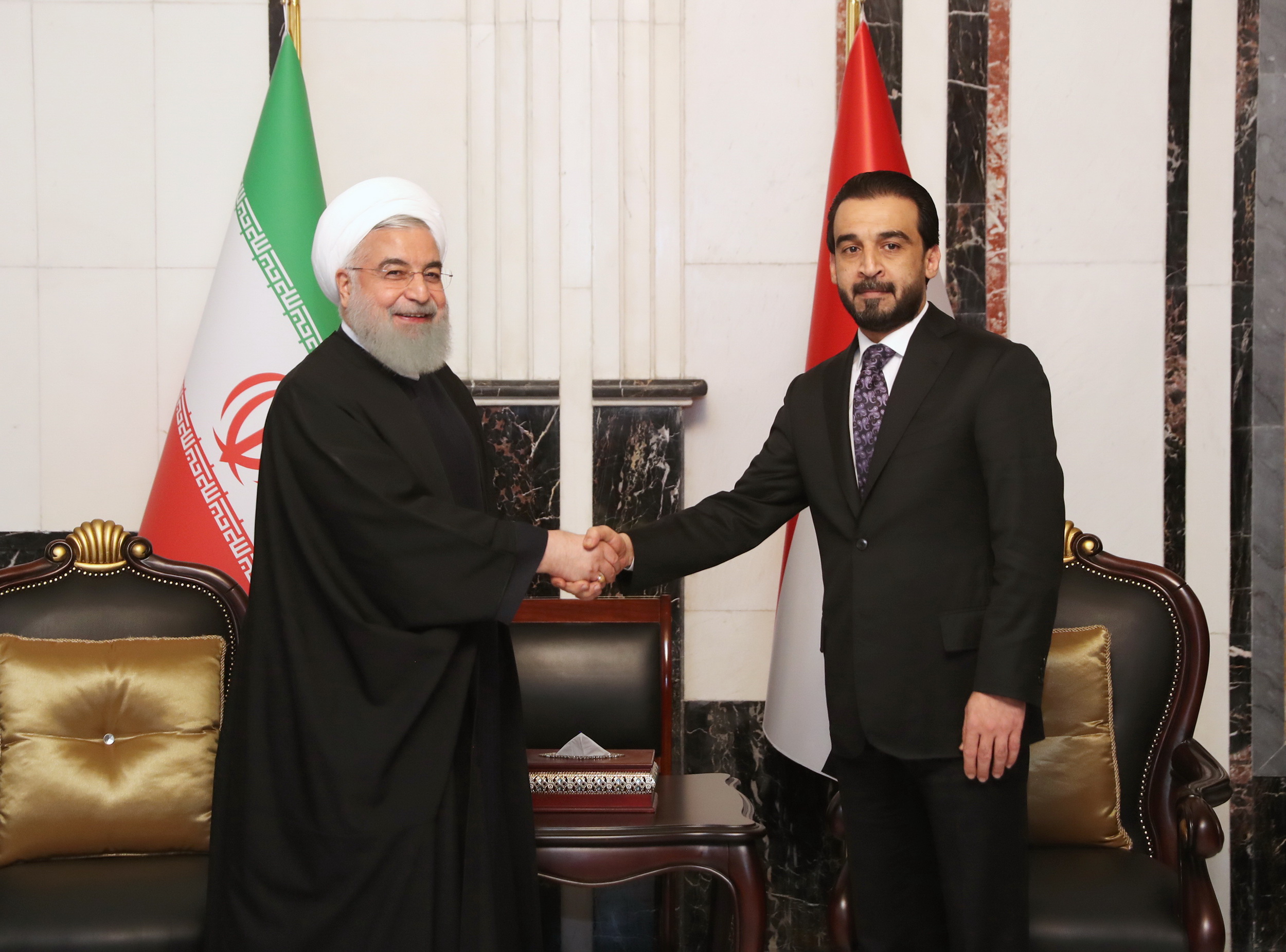 روحانی: پارلمانهای ایران و عراق حامی روابط دولتها هستند روحانی: پارلمانهای ایران و عراق حامی روابط دولتها هستند