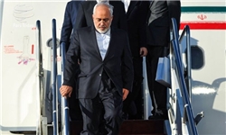 ظریف وارد بروکسل شد ظریف وارد بروکسل شد