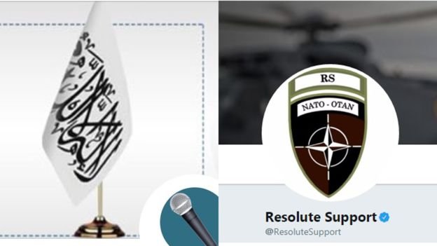 درگیری توییتری میان سخنگوی طالبان و ناتو درگیری توییتری میان سخنگوی طالبان و ناتو