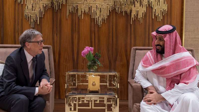 بیل گیتس همکاری با بنیاد بن سلمان را تعلیق کرد بیل گیتس همکاری با بنیاد بن سلمان را تعلیق کرد