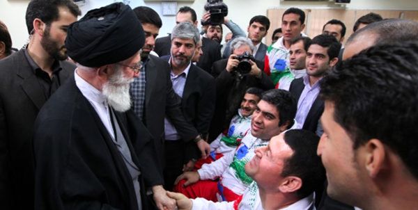 دیدار مدال آوران بازیهای پاراآسیایی با مقام معظم رهبری دیدار مدال آوران بازیهای پاراآسیایی با مقام معظم رهبری