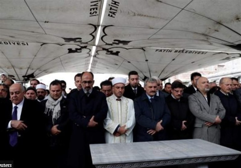 نماز میت غیابی برای خاشقجی در استانبول