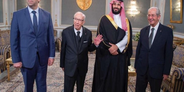 بن سلمان 2میلیارد دلار به تونس حقالسکوت داد! بن سلمان 2میلیارد دلار به تونس حقالسکوت داد!