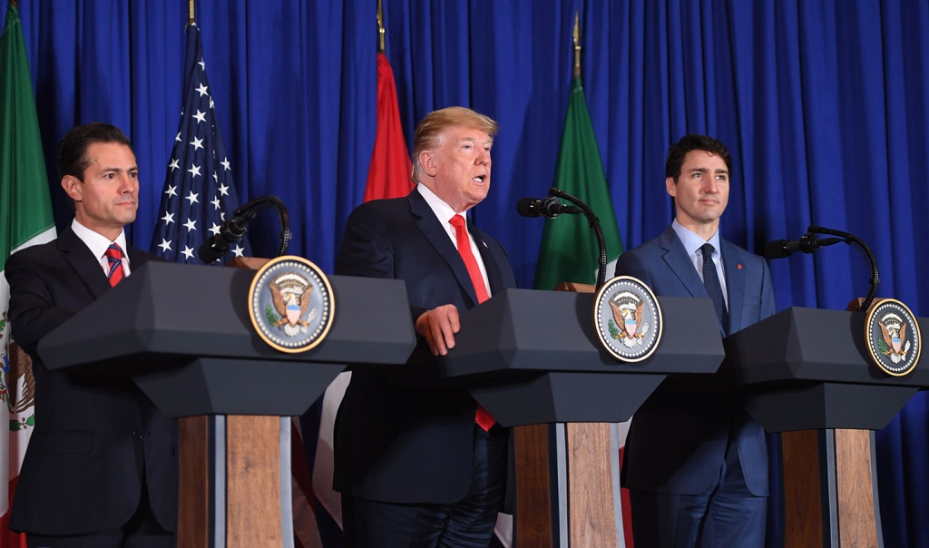 آمریکا، کانادا و مکزیک پیمان تجاری تازهای امضا کردند آمریکا، کانادا و مکزیک پیمان تجاری تازهای امضا کردند