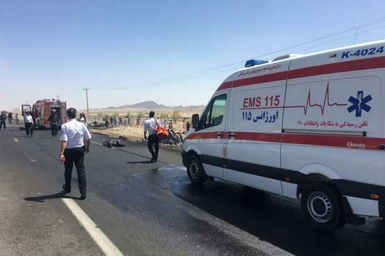 جزئیات واژگونی تانکر حمل اسید جزئیات واژگونی تانکر حمل اسید