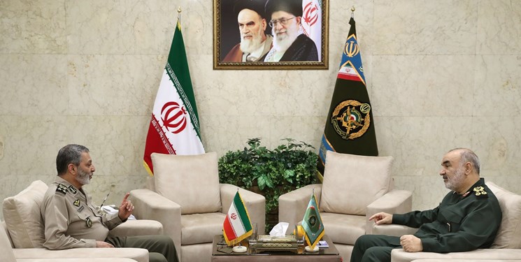 فرمانده کل سپاه با سرلشکر موسوی دیدار کرد فرمانده کل سپاه با سرلشکر موسوی دیدار کرد